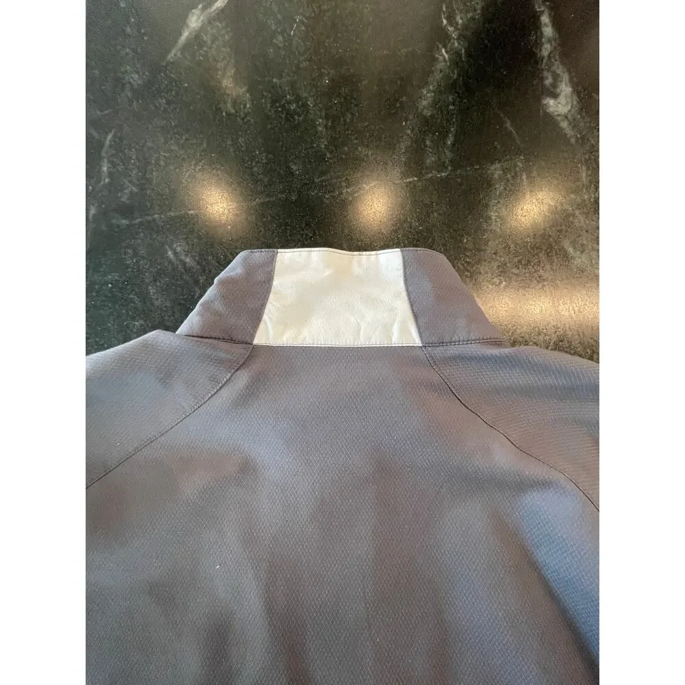 Under Armour Gray and White Track Jacket Large - Picture 10 of 12